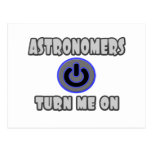 Astronomers Turn Me On Postcards