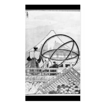 Astronomers working during Edo Period Business Card Template