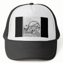 Astronomers working during Edo Period Mesh Hats