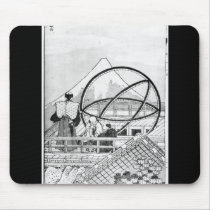Astronomers working during Edo Period Mouse Pad