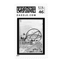 Astronomers working during Edo Period Postage Stamps