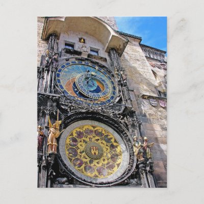 Astronomical Clock, Old Town, Prague(2) Post Card