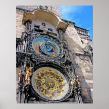 Astronomical Clock, Old Town, Prague(2) Print