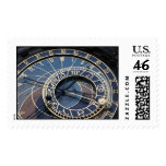 Astronomical clock postage stamp