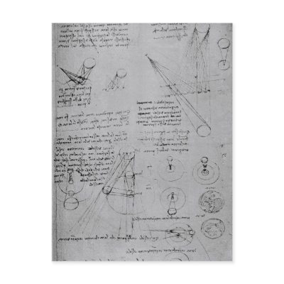 Astronomical diagrams, from the Codex Post Cards by bridgemanart