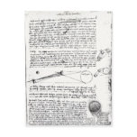 Astronomical diagrams post card