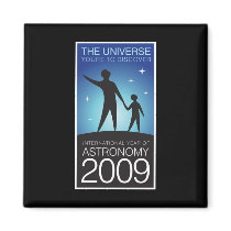 Astronomy 2009 refrigerator magnet