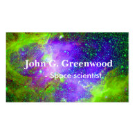 Astronomy and space science professional business cards