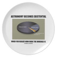 Astronomy Becomes Existential When Realize Dark Dinner Plate