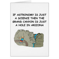 ASTRONOMY GREETING CARD