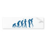Astronomy Evolution Bumper Sticker