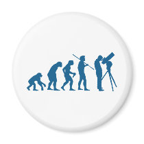 Astronomy Evolution Refrigerator Magnet