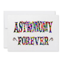 Astronomy Forever Custom Invites