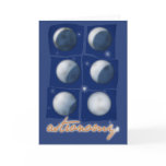 Astronomy. Greeting card