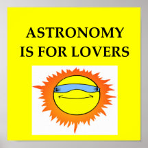 ASTRONOMY is for lovers Print