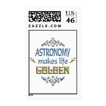 ASTRONOMY is Golden Postage