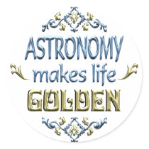 ASTRONOMY is Golden Sticker