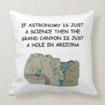astronomy joke pillow