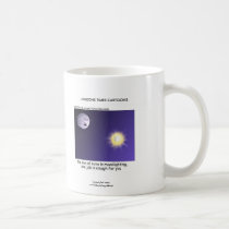 Astronomy Moonlighting Cartoon Funny Coffee Mug