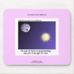 Astronomy Moonlighting Cartoon Funny Mouse Pad mousepads