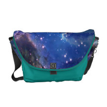 Astronomy, Nebulae Outer Space Messenger Bag