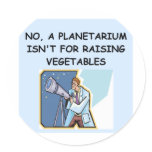 ASTRONOMY planetarium joke stickers
