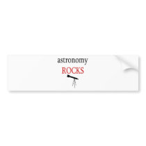 Astronomy Rocks bumper stickers