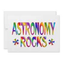 Astronomy Rocks Invitations