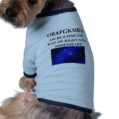 ASTRONOMY star types Doggie Shirt by jimbuf