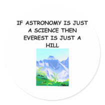 ASTRONOMY STICKER