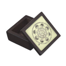 Astronomy Sun and Eclipses Premium Trinket Boxes