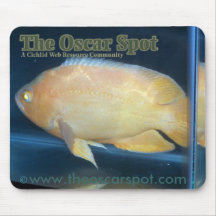 Astronotus Ocellatus Mouse Pads