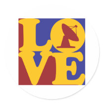 Astrophysics Love stickers