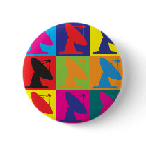 Astrophysics Pop Art buttons by sciencewillprevail Astrophysics Pop Art buttons