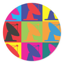 Astrophysics Pop Art stickers