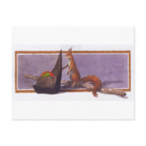 Asturian Squirrel postcards by Herzenslust Asturian Squirrel postcards