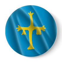 ASTURIAS PINBACK BUTTONS