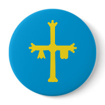 Asturias buttons by flagshirts Asturias buttons