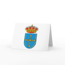 Asturias Coat of Arms Greeting Card
