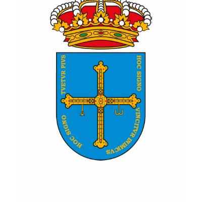 Asturias Coat of Arms T-shirt by FlagTshirts