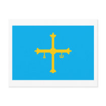 Asturias Flag Postcard