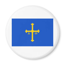 Asturias Refrigerator Magnet