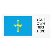 Asturias Personalized Photo Card