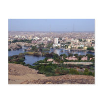 aswan nile post cards