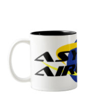 Asylum Airlines kaffekrus, liten mugs by Chromeman Asylum Airlines kaffekrus, liten mugs