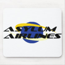 Asylum Airlines musematte mousepads