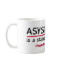 Asystole Medical Humor Mug
