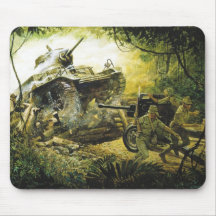 At a Roadblock on the Road to Bataan Don Millsap Mouse Pad