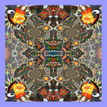 At Adj Mandala Organica Huge Design Print