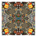 At Adj Mandala Organica Huge Design Print by bbqshoes At Adj Mandala Organica Huge Design Print